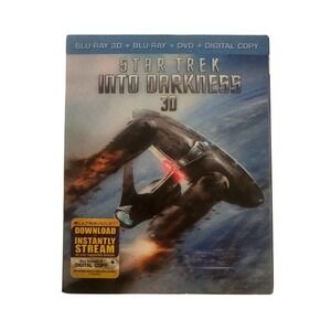 Star Trek Into Darkness 3D Blu-ray Combo Pck (3D + Blu-ray + DVD + Digital) 2013